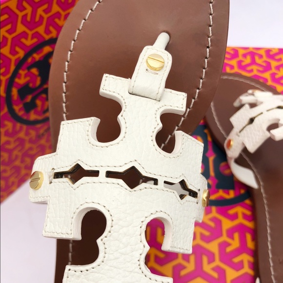 Tory Burch Phoebe Sandals ivory white - Picture 8 of 8